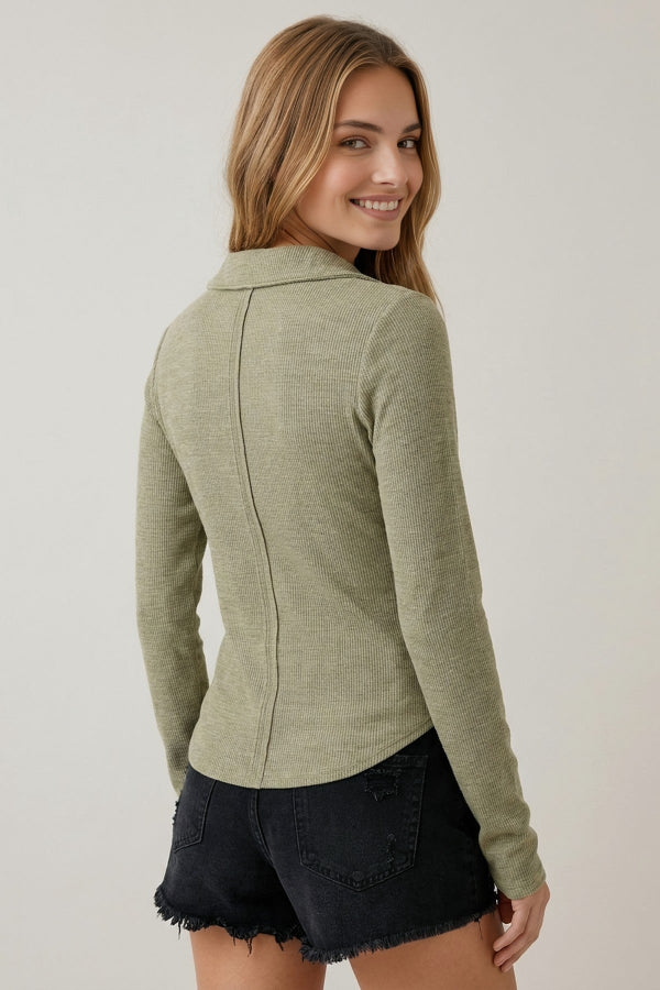 Sage Moment Top - Shop Ravel