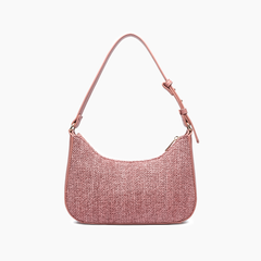 Eden Fall Straw Shoulder Bag