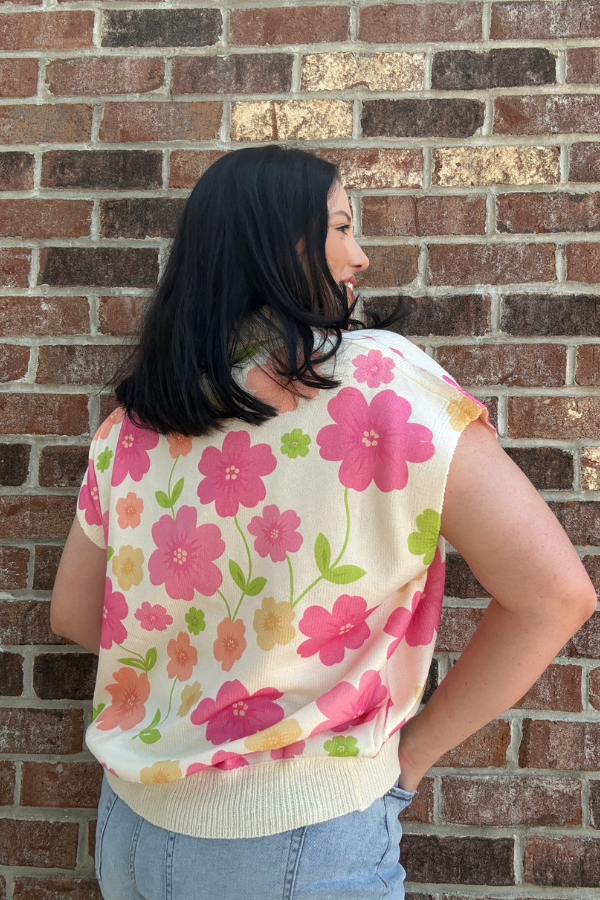 Floral Artwork Top - Shop Ravel