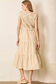 Neutral Moment Midi Dress