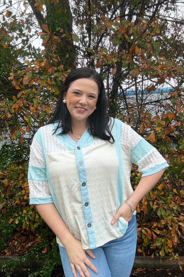 Blocked Top - Shop Ravel