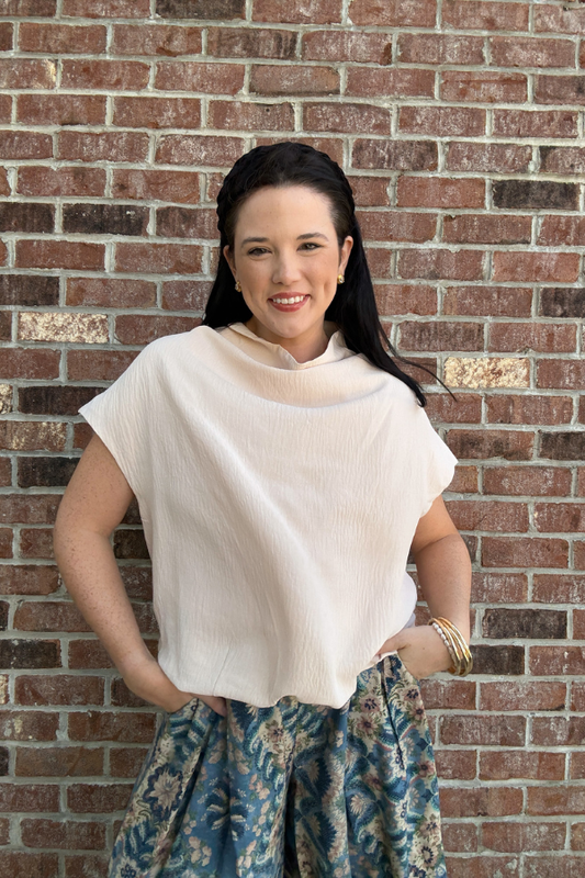Simply Chic Textured Blouse