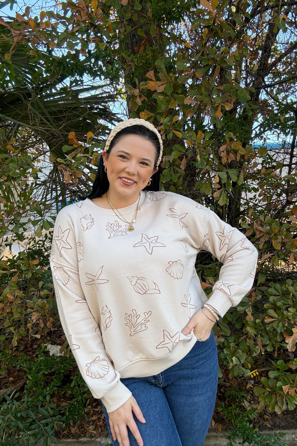 Sea Motif Top - Shop Ravel