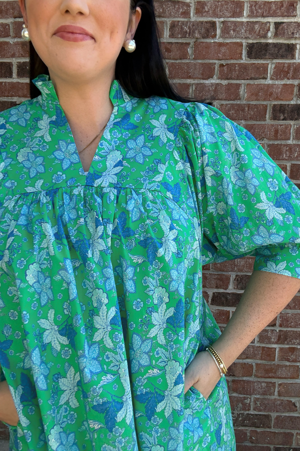 Shades of Green Dress - Shop Ravel