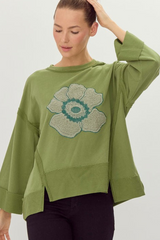 Green With Envy Top