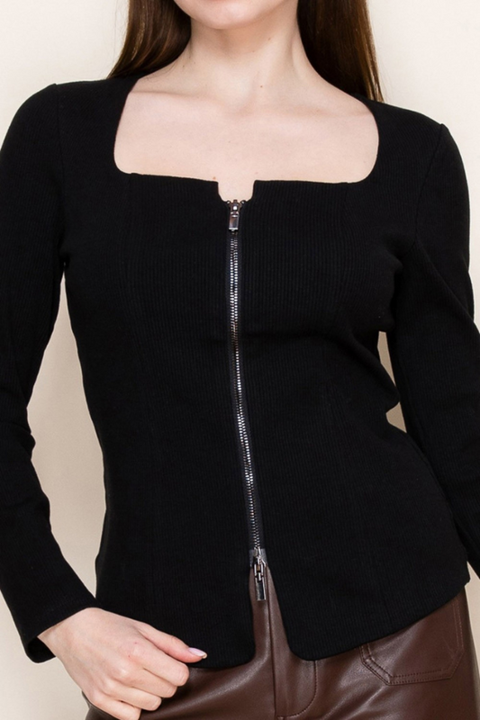 Zipped Up Top