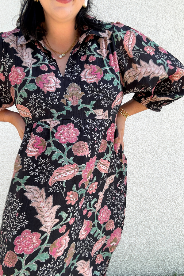 Mix Up Midi Dress