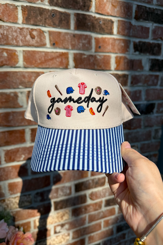 Gameday Baseball Doodles Classic Trucker Hats