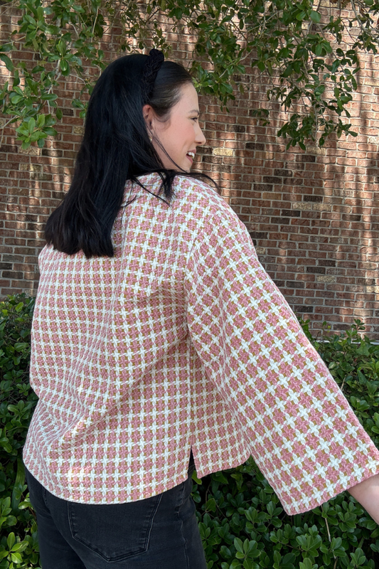Tweed Moment Top