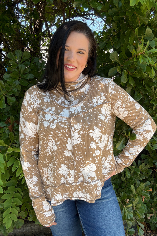Thermal Floral Top