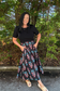Pop Detail Midi Dress