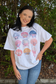 Coquette Coastal Sea Shell Graphic Tee