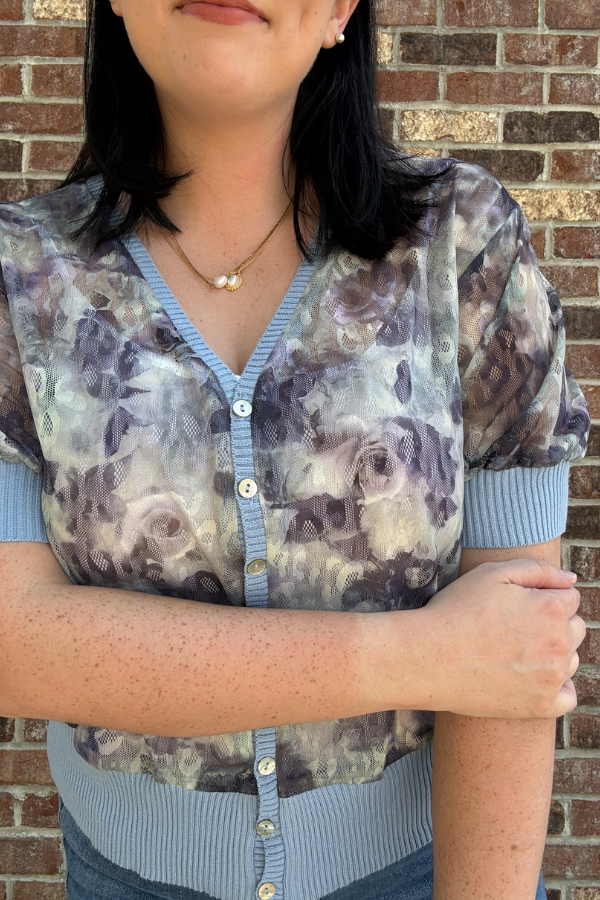 Watercolor Knit Top - Shop Ravel