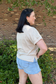 Keep It Together Top -Ivory
