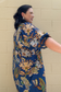 Abstract Blue Dress