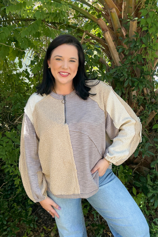 Busy Morning Pullover