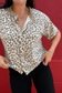 Leopard Terry Cardigan - Shop Ravel