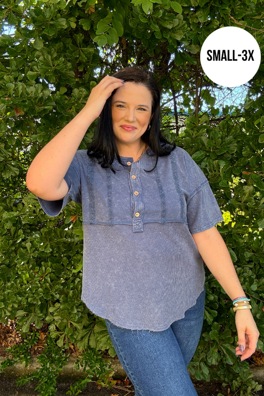Front Lace Top