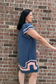 Linen Contrast Dress - Shop Ravel