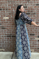 Floral Bloom Smocked Maxi Dress