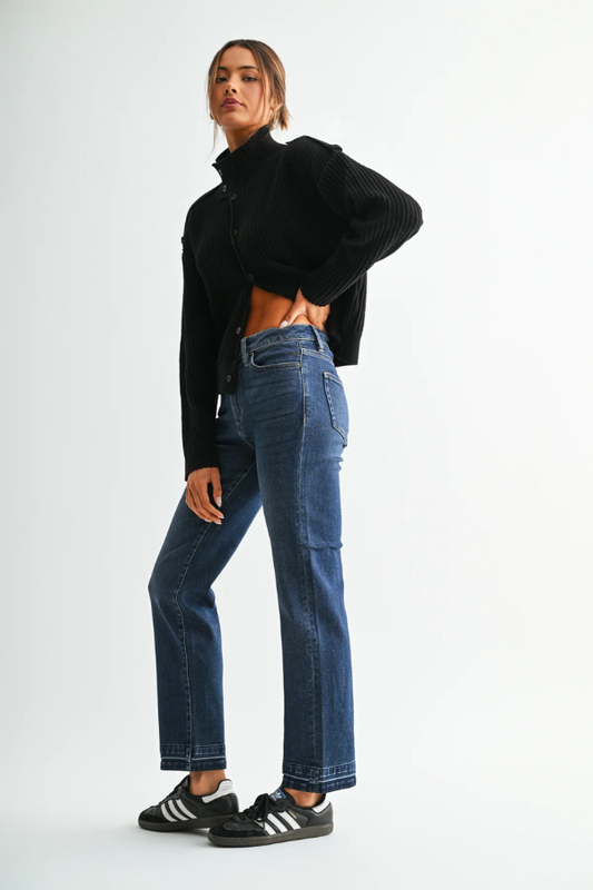 Mica High Rise Straight Leg - MDP-T4069
