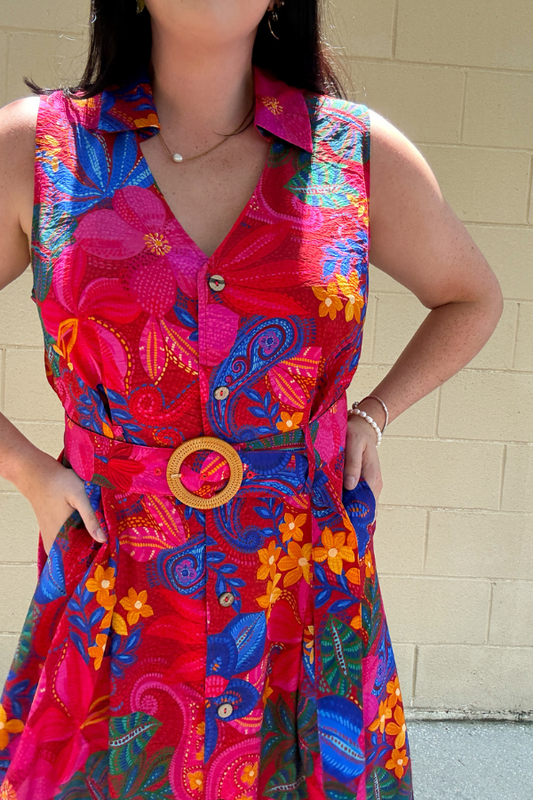 Floral Wrap Dress - Shop Ravel