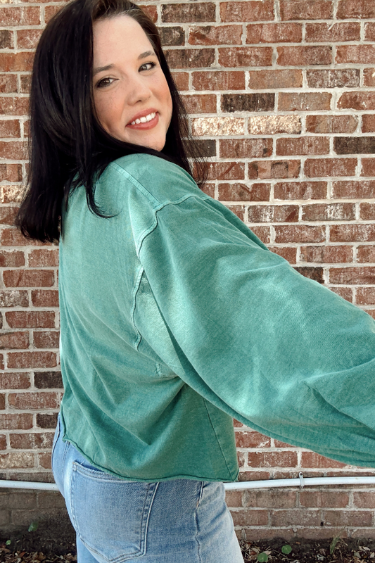 Movement Top-Sea Green