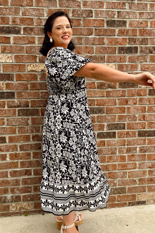 Monochrome Dress