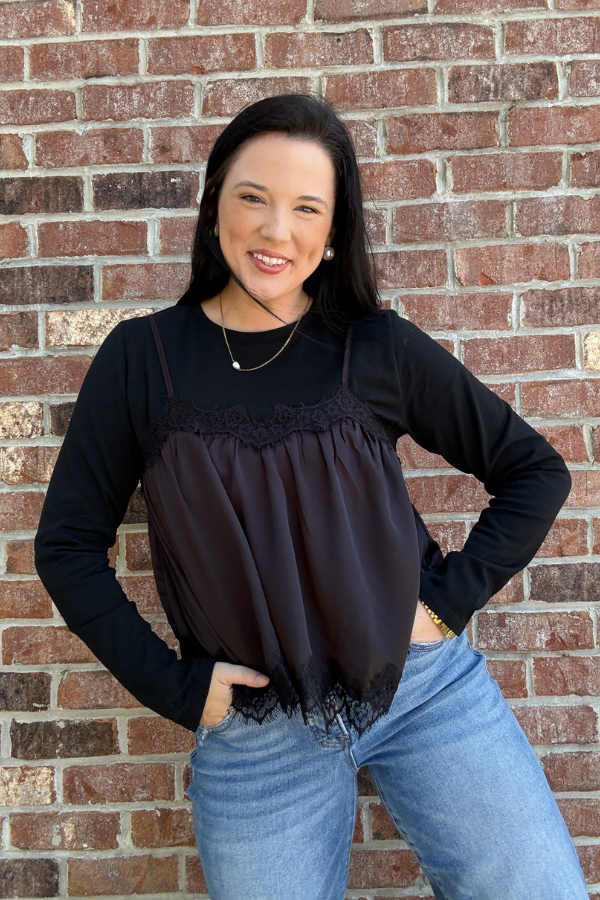 All in the Details Lace Top