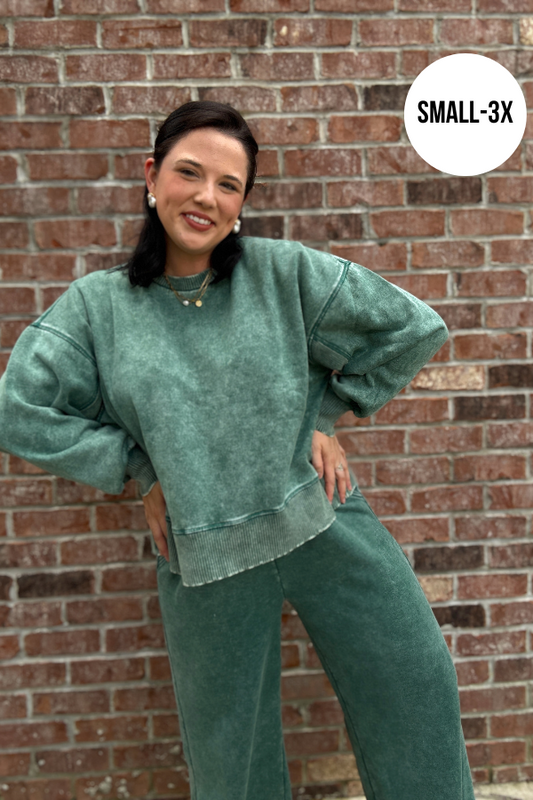 Dark Green Pullover