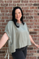 Linen Sage Top - Shop Ravel