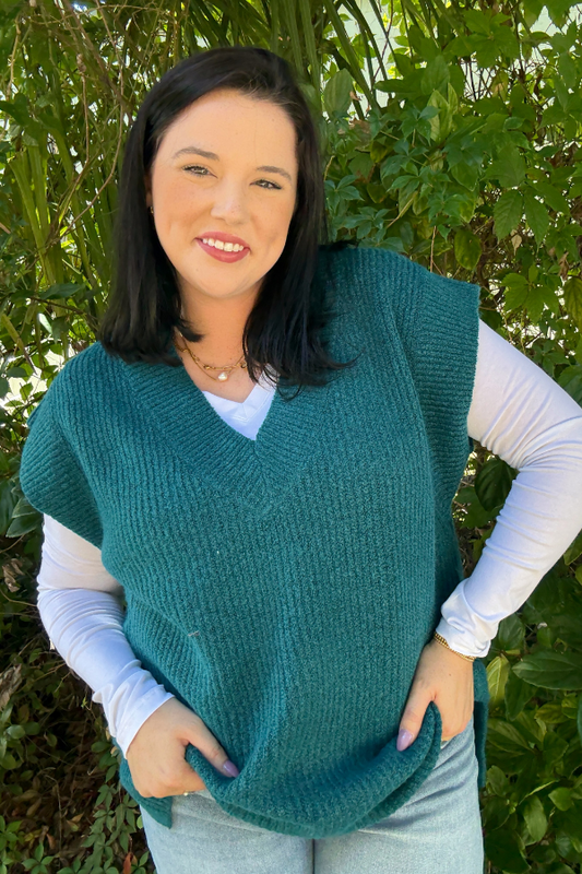 Teal Vest