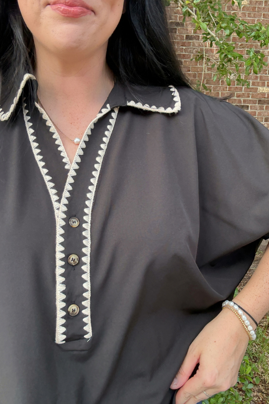 Striking Detail Top