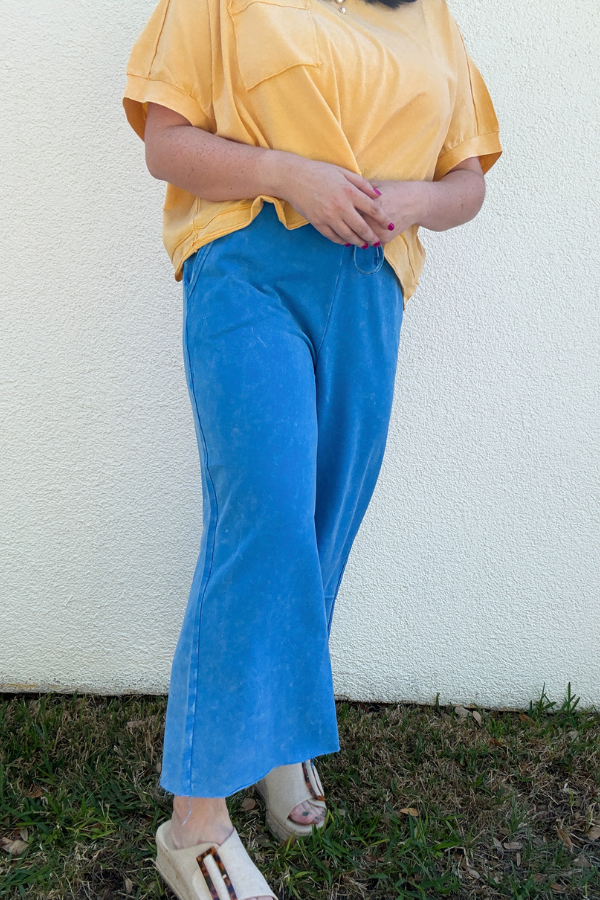 Keep It Together Sweatpants- Ocean Blue - Shop Ravel