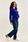 Judy Blue Mid Rise Straight Leg Jeans - Petite