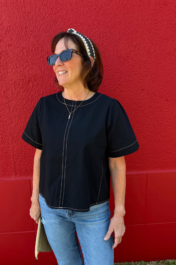 Seam Details Top - Shop Ravel