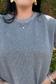 Keep It Together Top - Charcoal - Shop Ravel