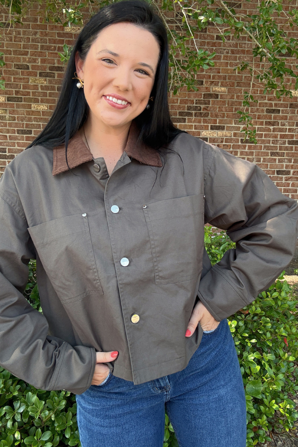 Dusty Charcoal Jacket - Shop Ravel