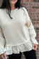 Ruffle Bottom Top