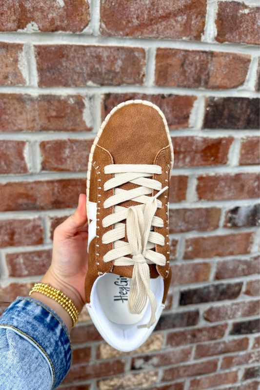 Corky's Friend Zone Sneaker- Cognac