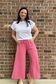 Pigment Dye Pants - Pink - Shop Ravel