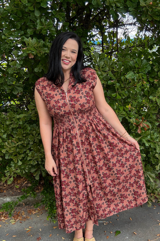 Drop Off Midi Dress