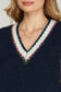 Navy Knits Sweater Vest