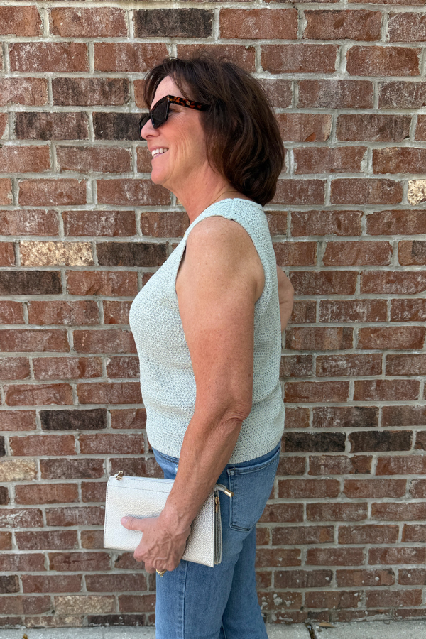 Subtle Shimmer Tank - Shop Ravel
