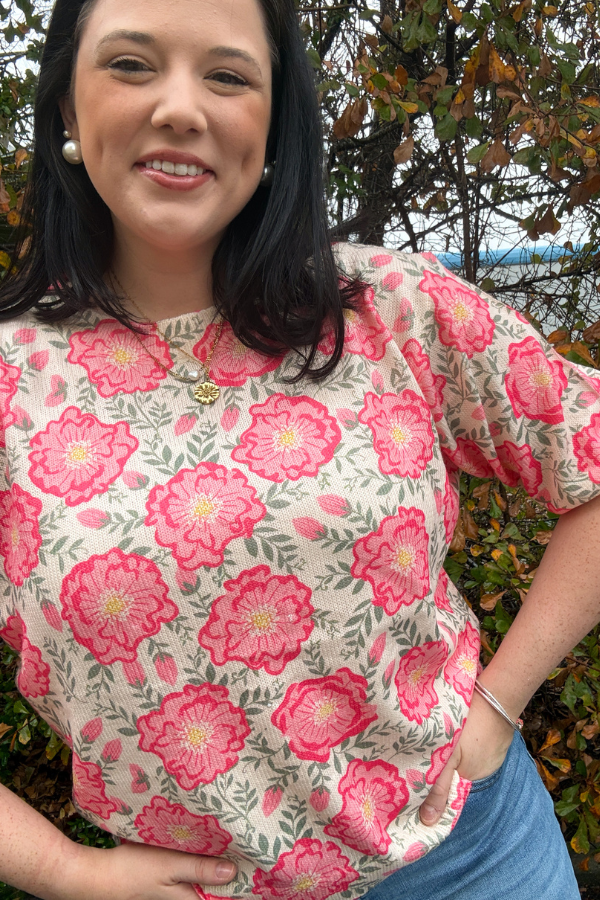 Printed Puff Top - Shop Ravel