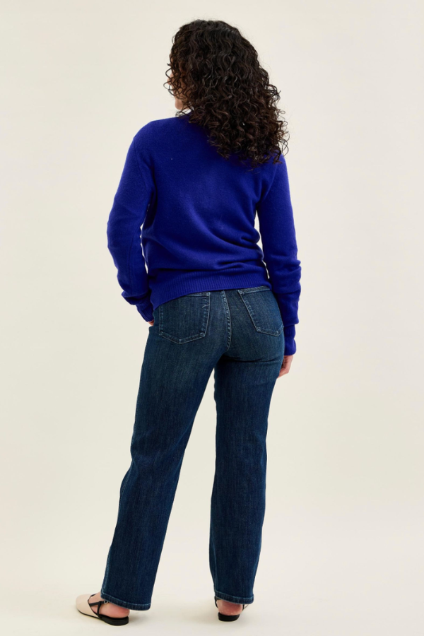 Judy Blue Mid Rise Straight Leg Jeans - Petite