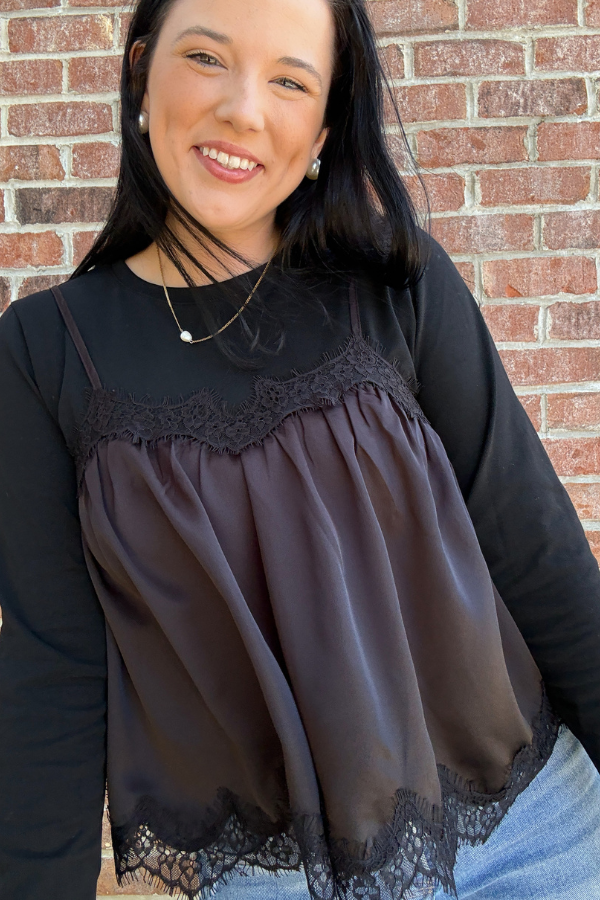All in the Details Lace Top