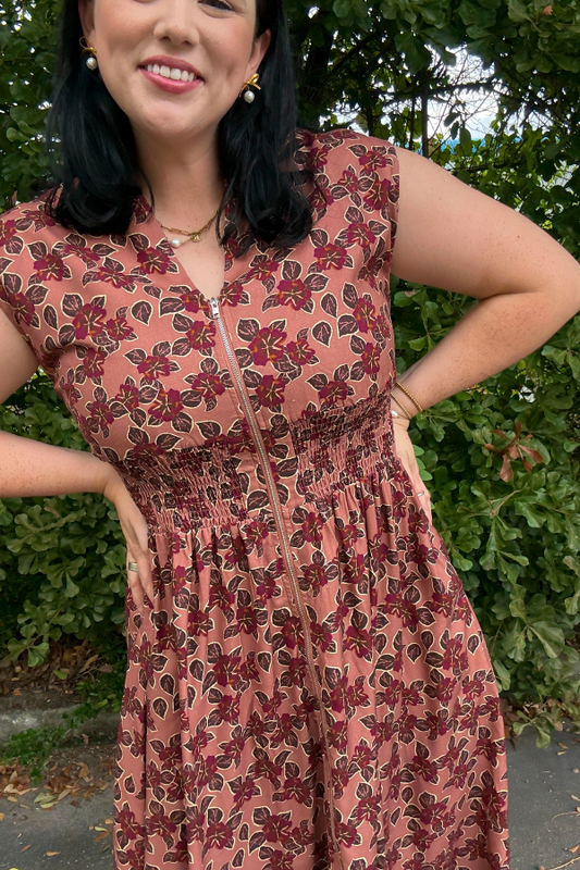 Drop Off Midi Dress