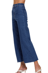 Hey Sailor Cropped Wide Leg Jean