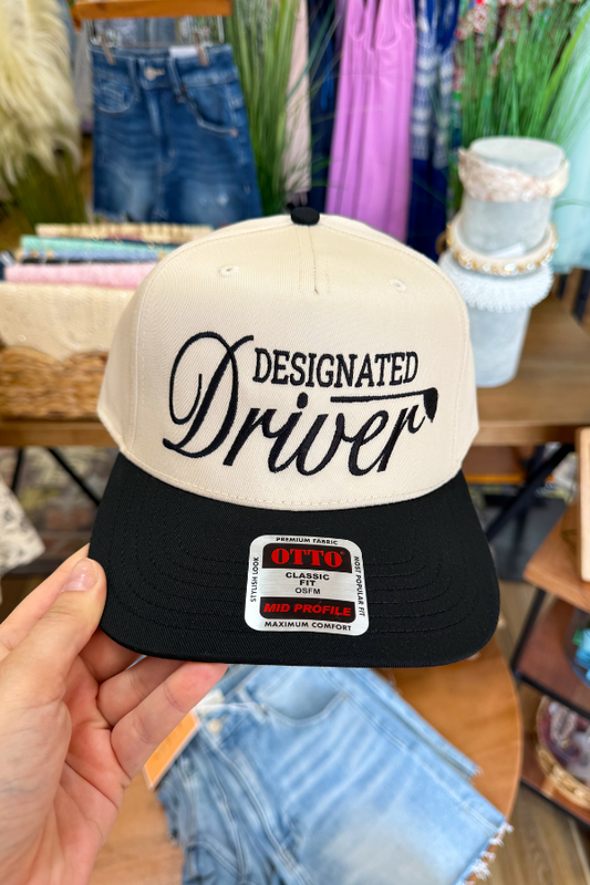 Designated Driver Embroidered Trucker Hat
